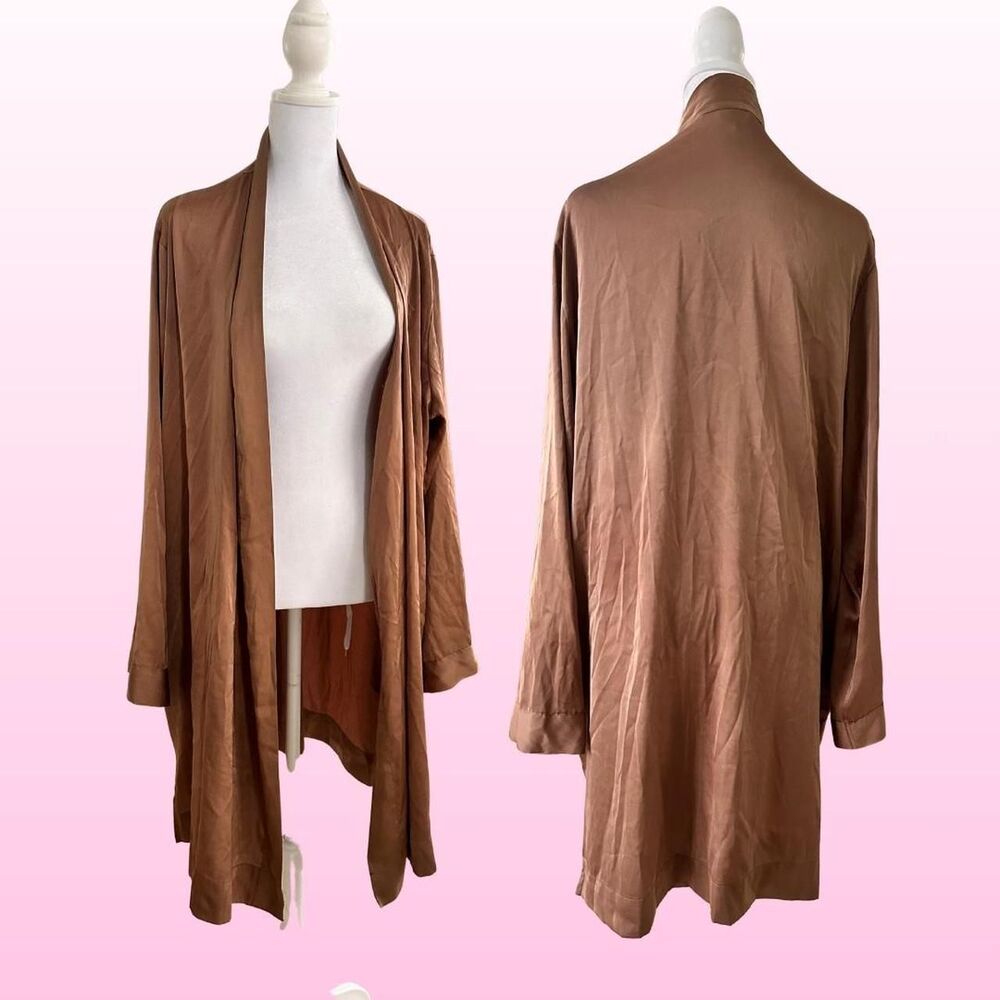 Target Women's Brown and Tan Robe